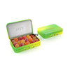 Custom Square Hinged Child-Resistant Gummy Tin Case