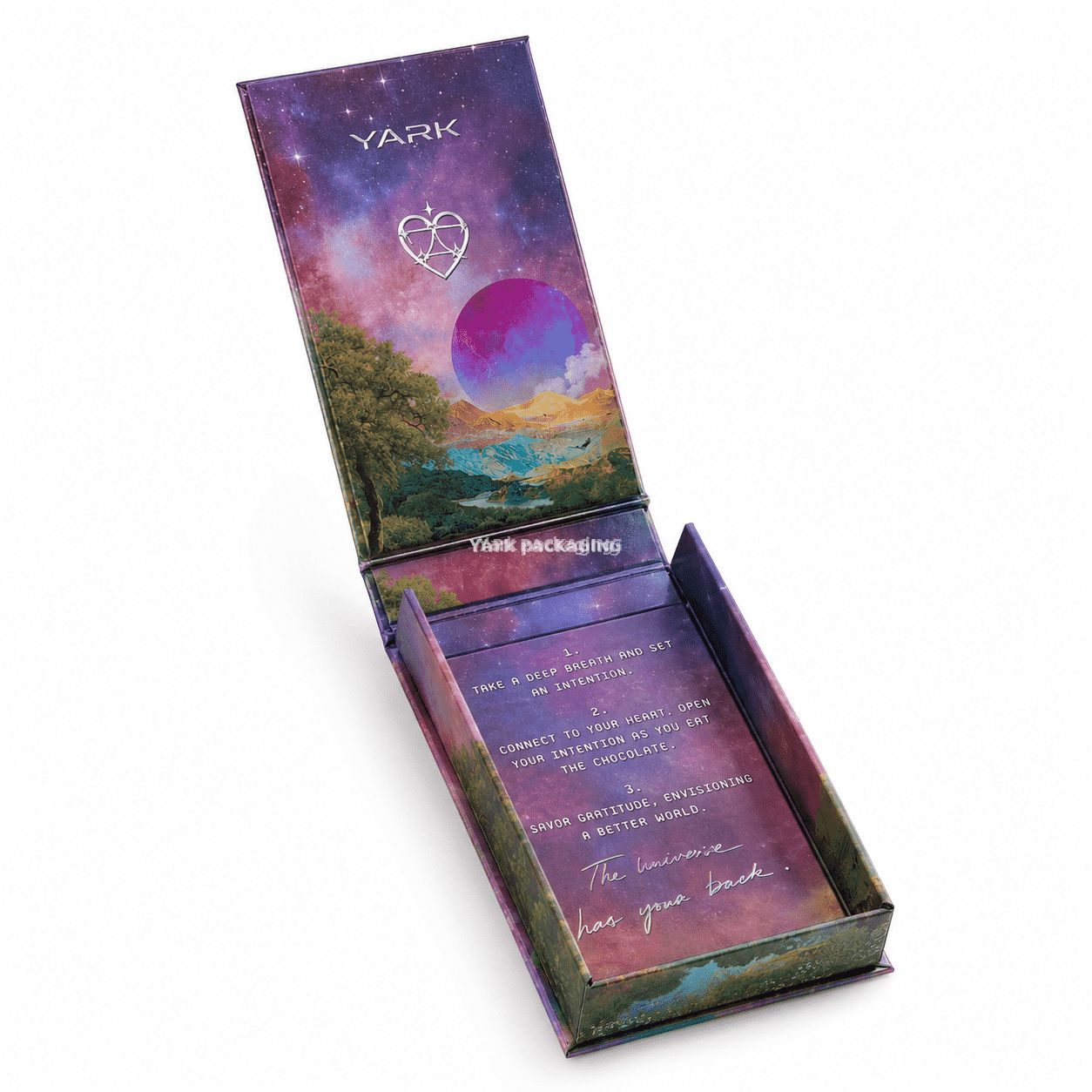Custom Chocolate Edible Magnetic Rigid Box