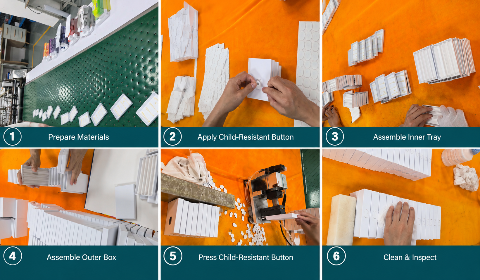 die cutting and creasing process for custom pre-roll box production