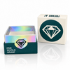Custom Top and Base Rigid Box with Logo Cutout for Concentrate Jars