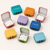 Mini Child-Resistant Square Tin for Cannabis Mints