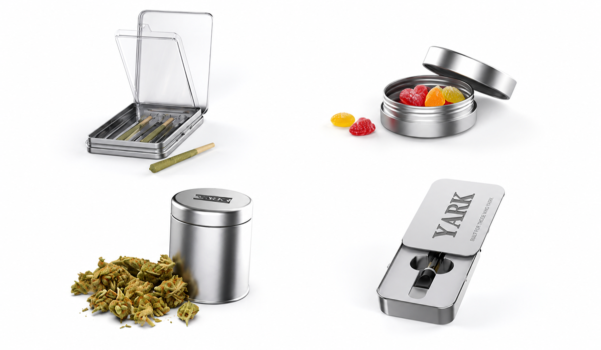 Why Cannabis Brands Prefer Child Resistant Tin Packaging